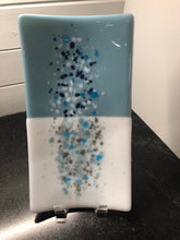 Load image into Gallery viewer, Blue white frit splash