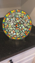 Load and play video in Gallery viewer, Clear Multi Rainbow Cobble bowl
