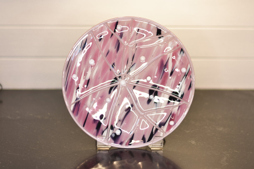 Pink Purple Burst Plate