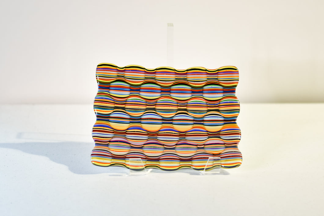 Geo Glass Dish