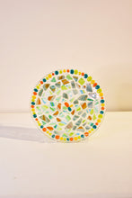 Load image into Gallery viewer, Clear Multi Rainbow Cobble bowl

