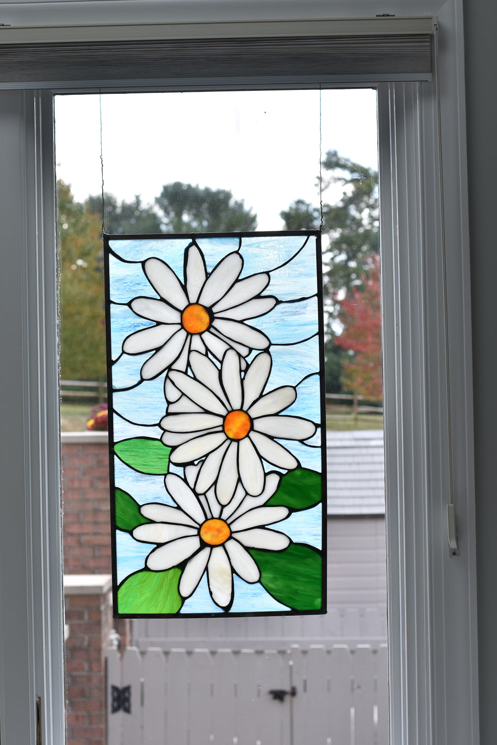 DAISY STAINED GLASS