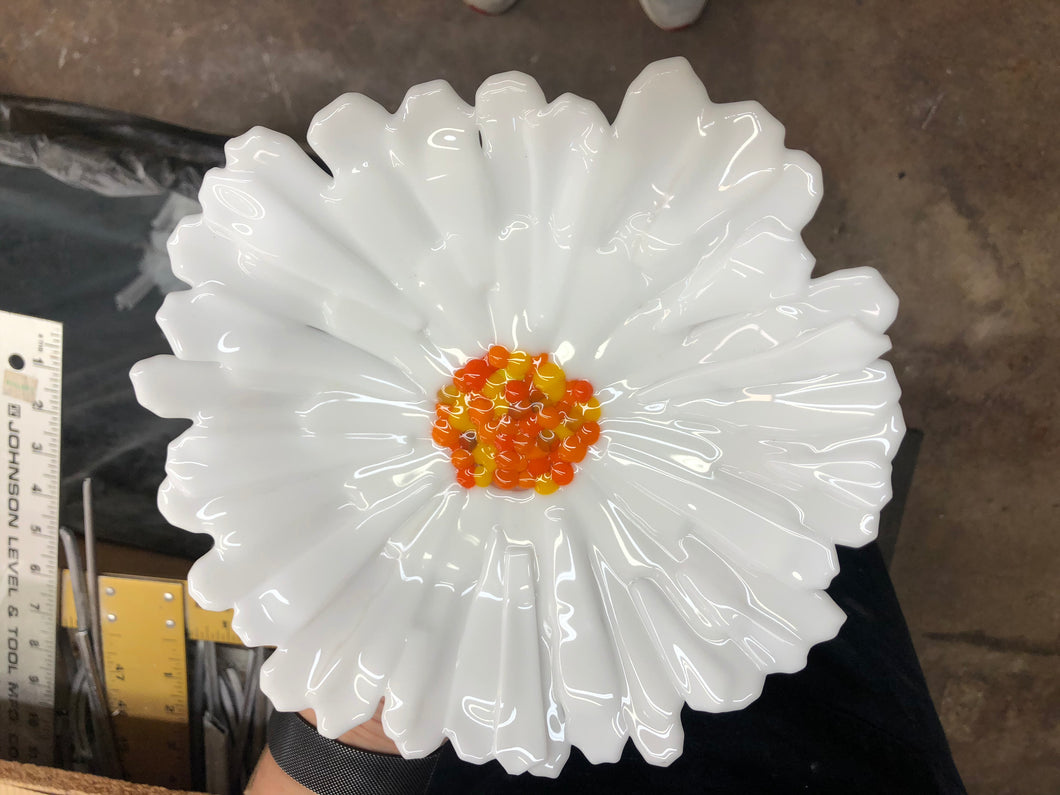 Flower Glass Dish