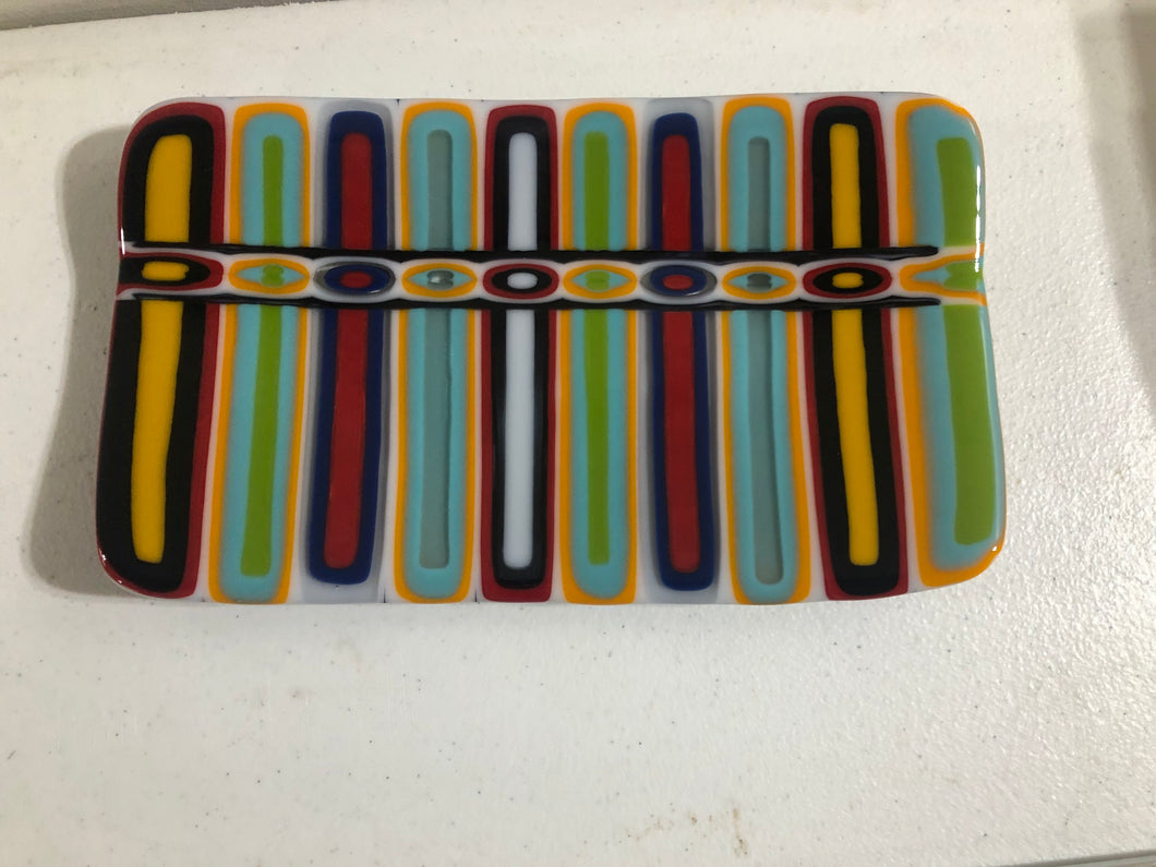 Colorful step construction