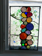 Load image into Gallery viewer, Stained Glass Geo Rocks Panel
