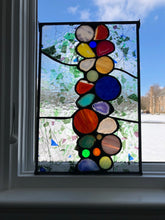 Load image into Gallery viewer, Stained Glass Geo Rocks Panel
